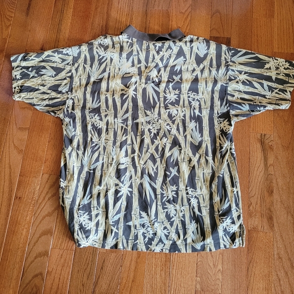 Tommy Bahama vintage bamboo shirt mens XXL 100% cotton - Picture 3 of 5